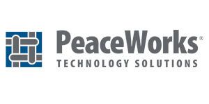 Logo for the PeaceWorks Partner